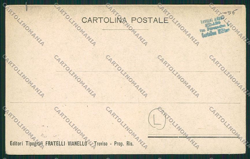 Treviso città Savoia cartolina QK2503 – retro