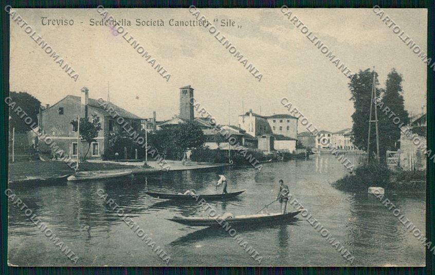Treviso città Società Canottieri cartolina QK2514 – fronte