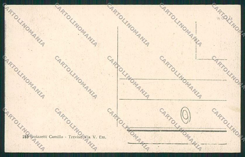 Treviso città Militari cartolina QK2521 – retro