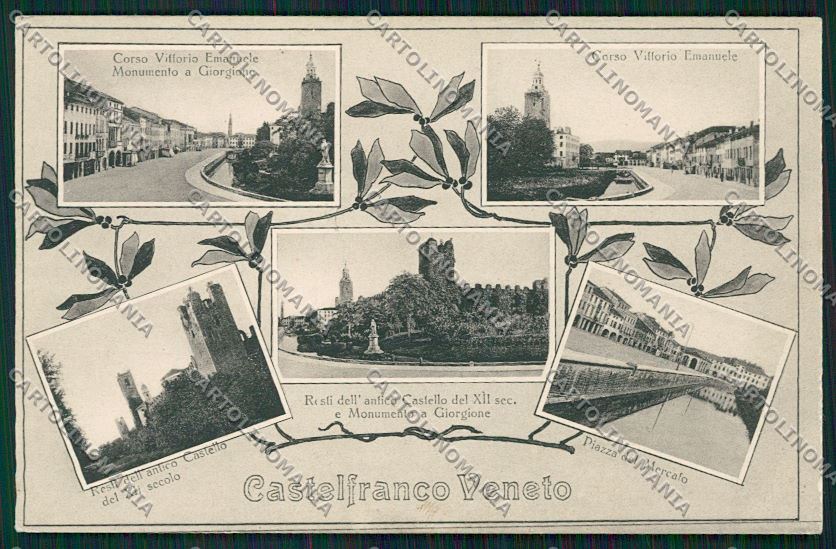 Treviso Castelfranco Veneto cartolina QK2545 – fronte