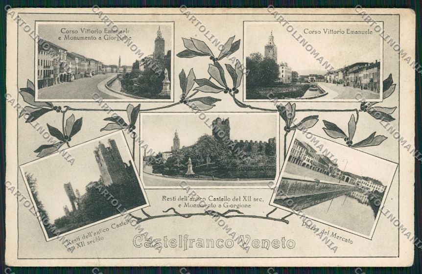 Treviso Castelfranco Veneto cartolina QK2546 – fronte