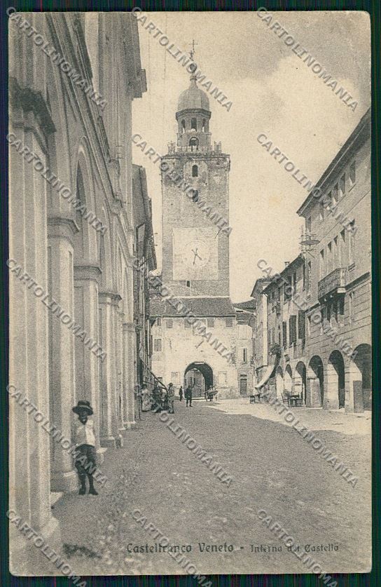 Treviso Castelfranco Veneto PIEGA cartolina QK2547 – fronte