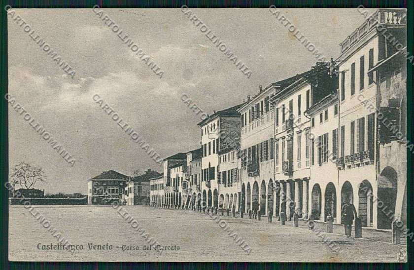 Treviso Castelfranco Veneto cartolina QK2549 – fronte