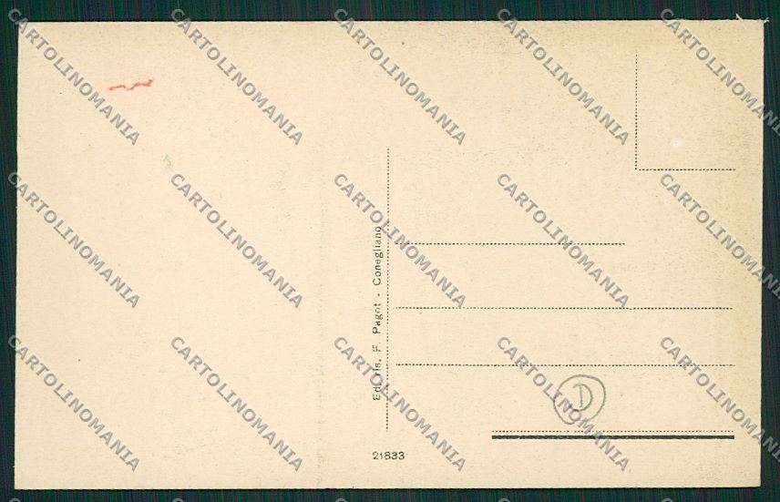 Treviso Conegliano cartolina QK2558 – retro