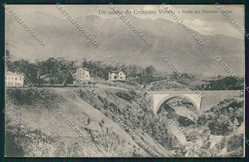 Treviso Crespano del Grappa cartolina QK2561 – fronte