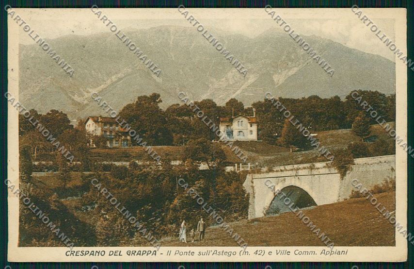 Treviso Crespano del Grappa cartolina QK2562 – fronte