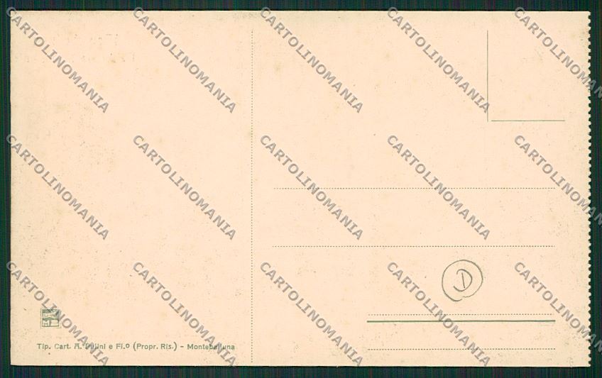 Treviso Montebelluna cartolina QK2564 – retro