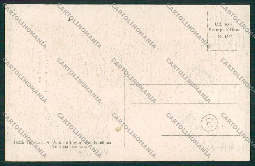 Treviso Montebelluna cartolina QK2566 – retro