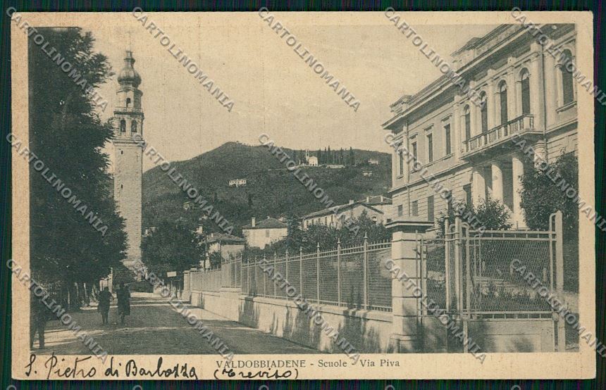 Treviso Valdobbiadene cartolina QK2586 – fronte