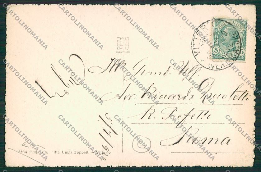 Treviso Vittorio Veneto PIEGA cartolina QK2587 – retro