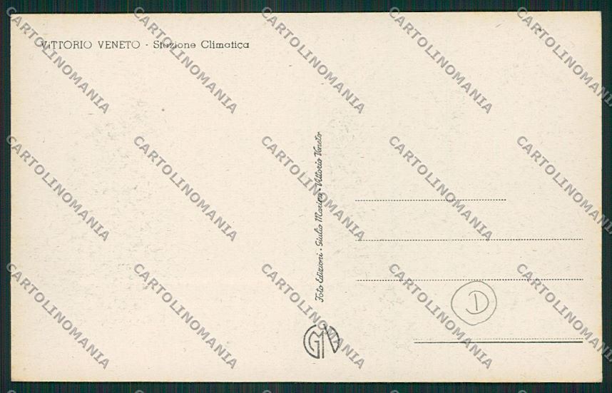 Treviso Vittorio Veneto cartolina QK2588 – retro