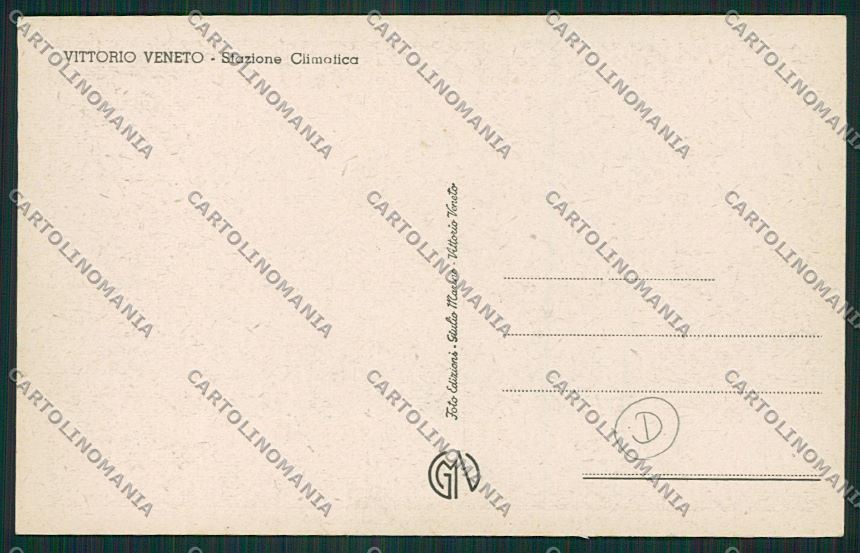 Treviso Vittorio Veneto cartolina QK2590 – retro
