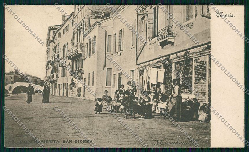 Venezia città REINCOLLATA cartolina QK2639 – fronte