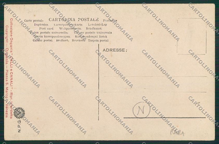 Venezia città foto cartolina QK2656 – retro