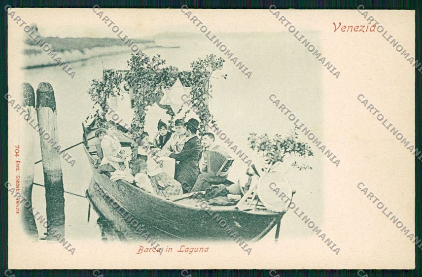 Venezia città Costumi Matrimonio Ebraico cartolina QK2663 – fronte