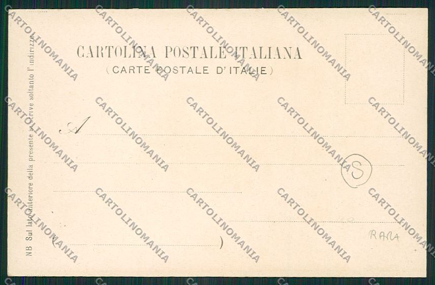 Venezia città Costumi Matrimonio Ebraico cartolina QK2663 – retro