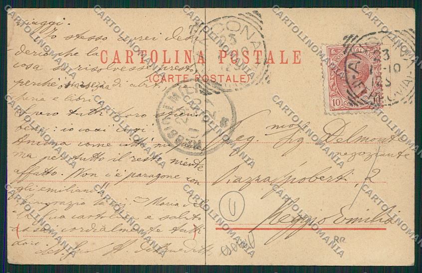Venezia città Club Ciclisti ABRASA cartolina QK2664 – retro
