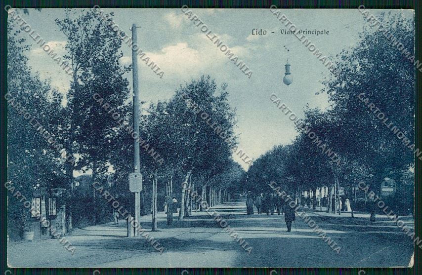 Venezia Lido cartolina QK2673 – fronte