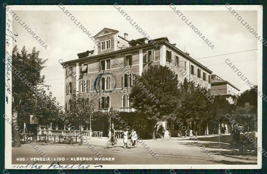 Venezia Lido foto cartolina QK2676 – fronte