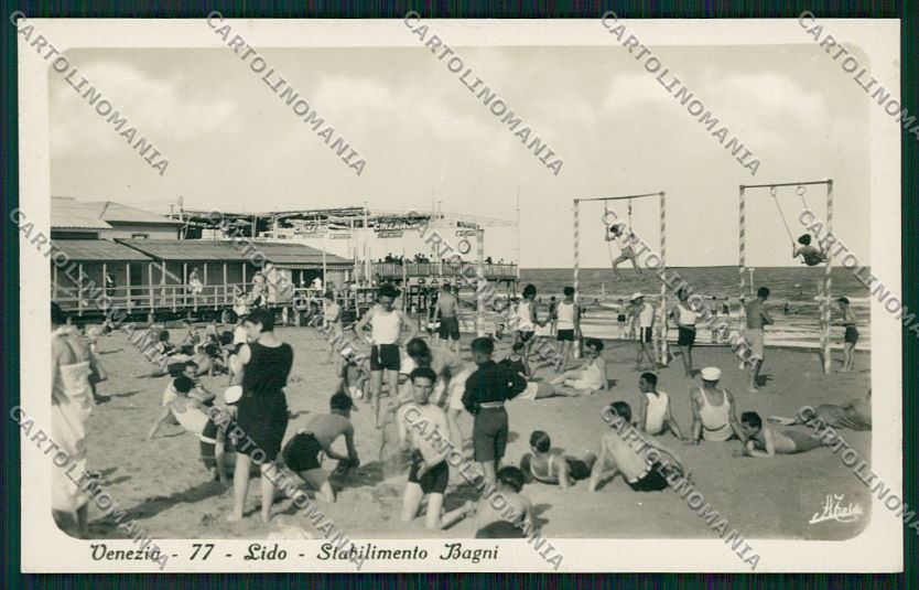 Venezia Lido foto cartolina QK2680 – fronte