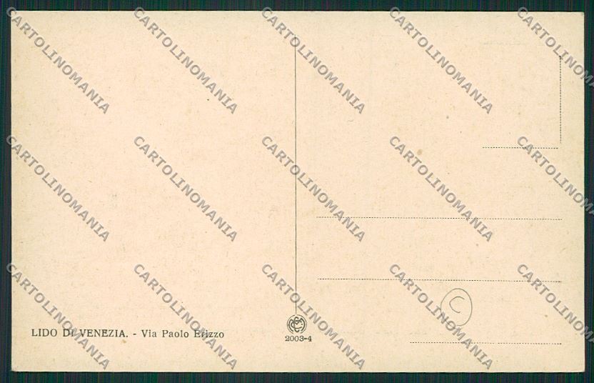 Venezia Lido cartolina QK2683 – retro