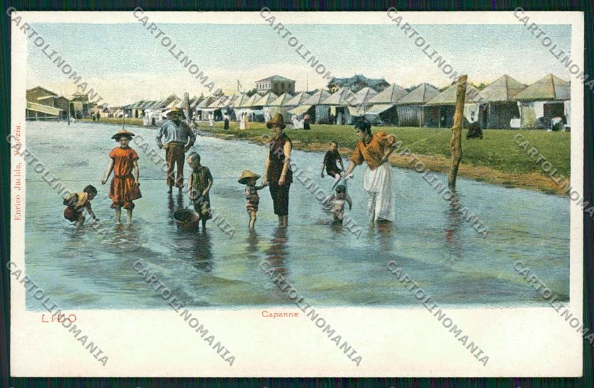 Venezia Lido cartolina QK2685 – fronte