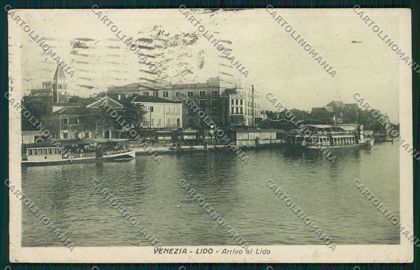 Venezia Lido cartolina QK2694 – fronte