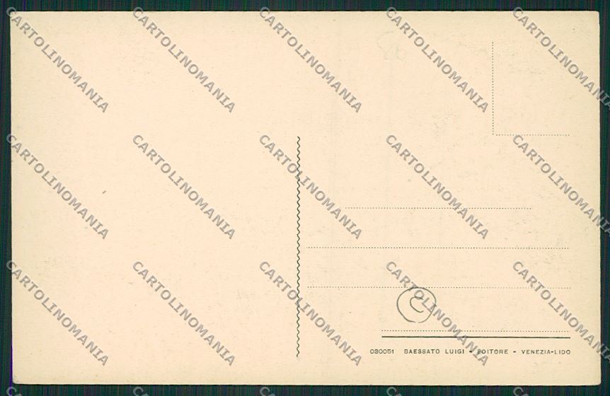 Venezia Lido cartolina QK2697 – retro
