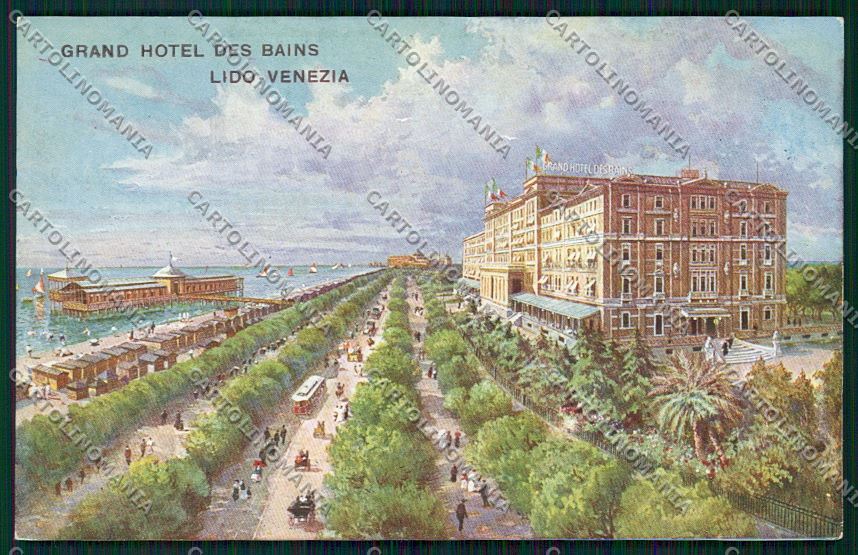 Venezia Lido cartolina QK2701 – fronte