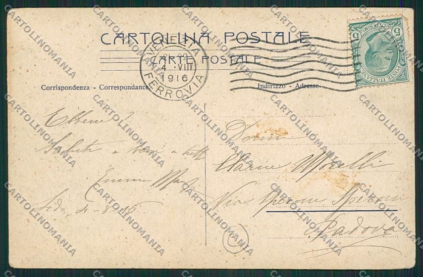 Venezia Lido cartolina QK2703 – retro