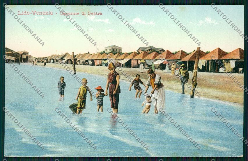 Venezia Lido cartolina QK2707 – fronte