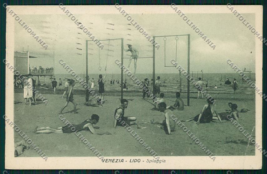Venezia Lido cartolina QK2708 – fronte