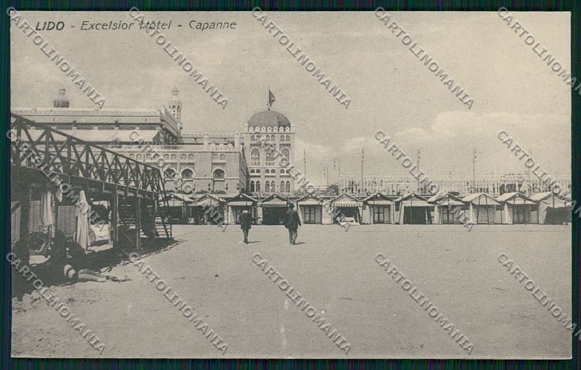 Venezia Lido cartolina QK2715 – fronte