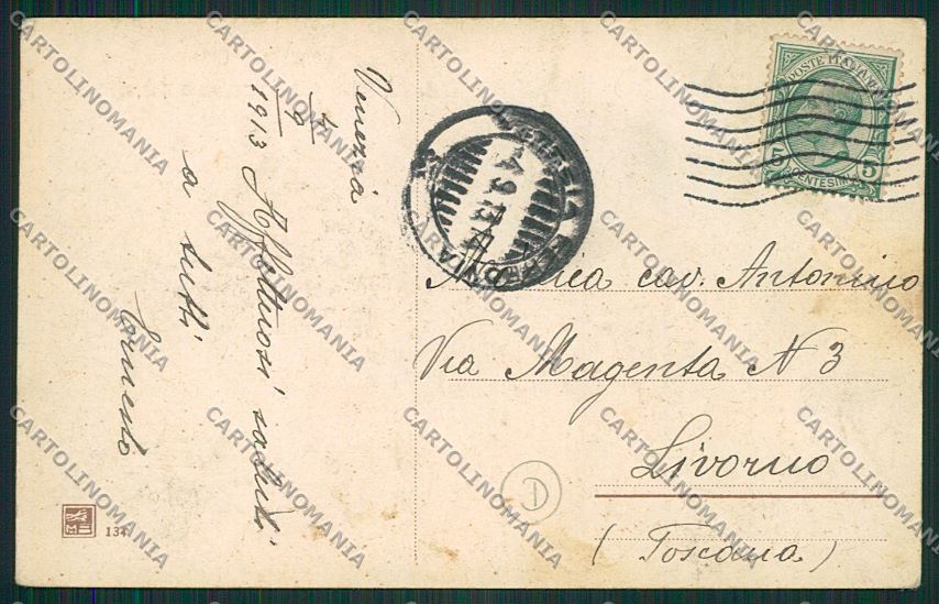 Venezia Lido cartolina QK2717 – retro