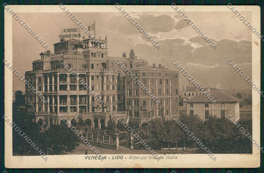 Venezia Lido cartolina QK2728 – fronte
