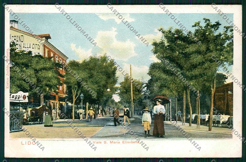 Venezia Lido cartolina QK2732 – fronte