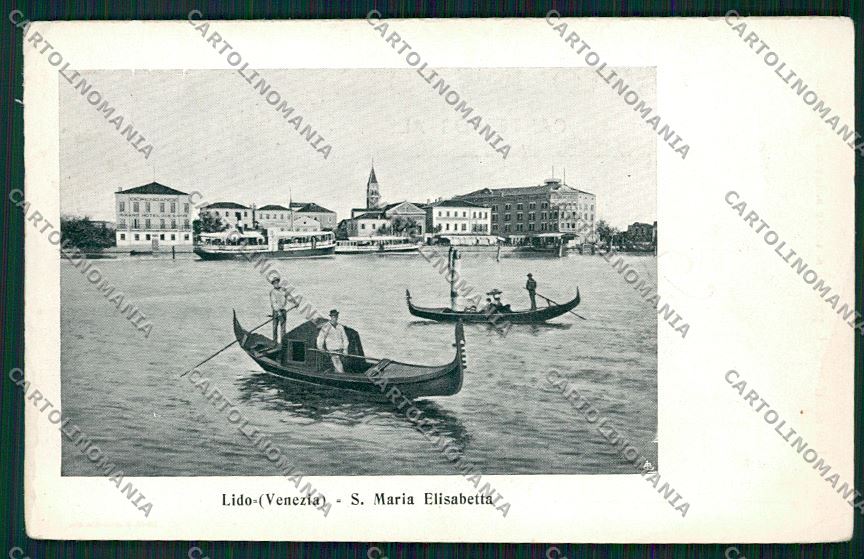 Venezia Lido cartolina QK2733 – fronte