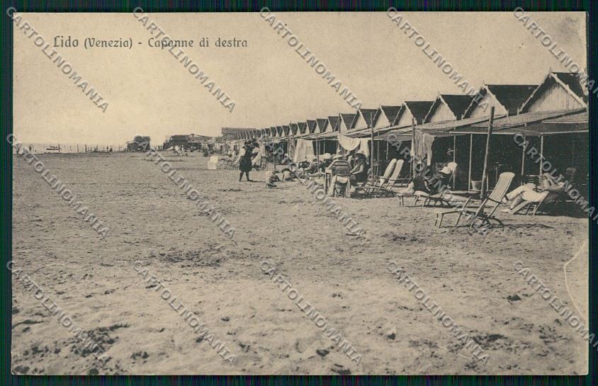 Venezia Lido cartolina QK2742 – fronte