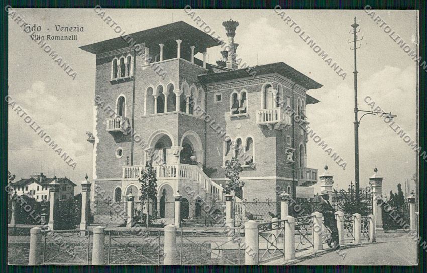 Venezia Lido STRAPPINO cartolina QK2746 – fronte