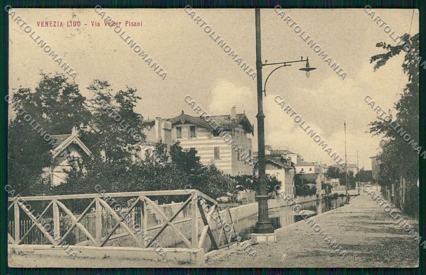 Venezia Lido cartolina QK2757 – fronte