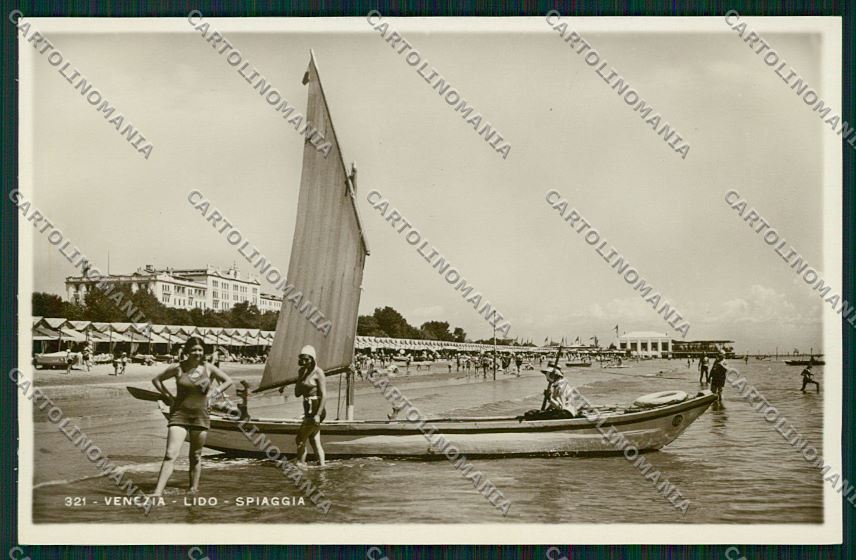 Venezia Lido foto cartolina QK2762 – fronte