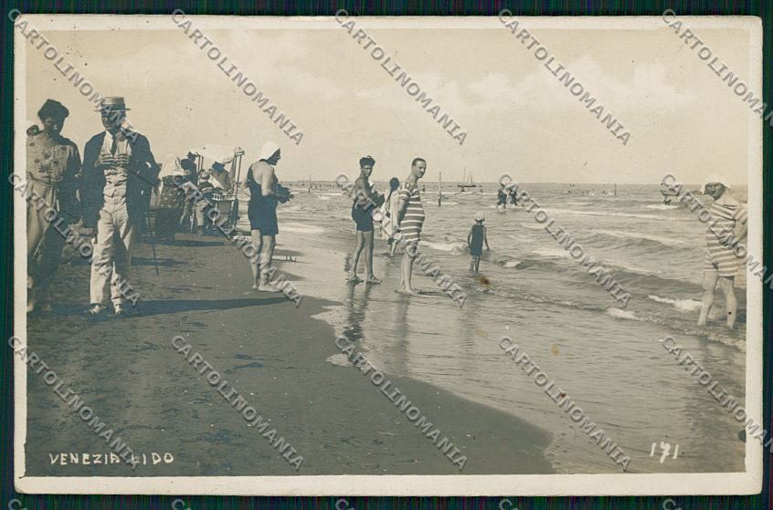 Venezia Lido foto cartolina QK2763 – fronte