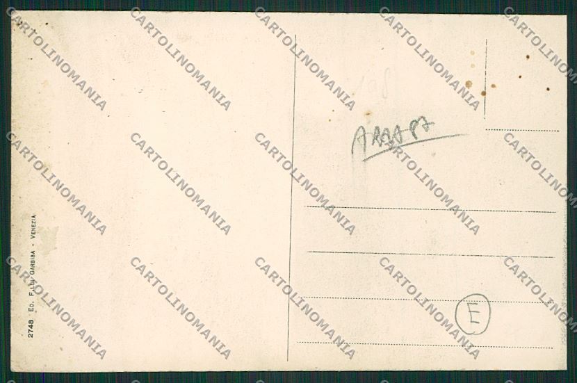Venezia Lido ABRASA cartolina QK2766 – retro