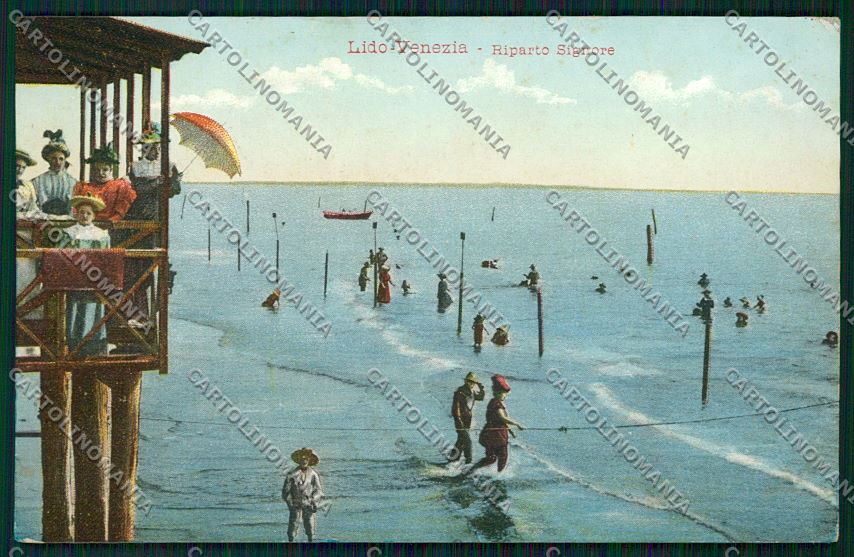 Venezia Lido cartolina QK2767 – fronte
