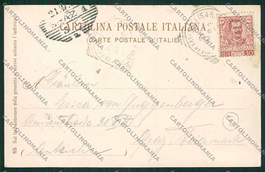 Venezia Lido cartolina QK2768 – retro