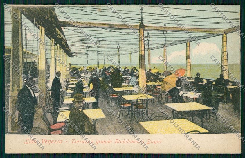 Venezia Lido cartolina QK2773 – fronte