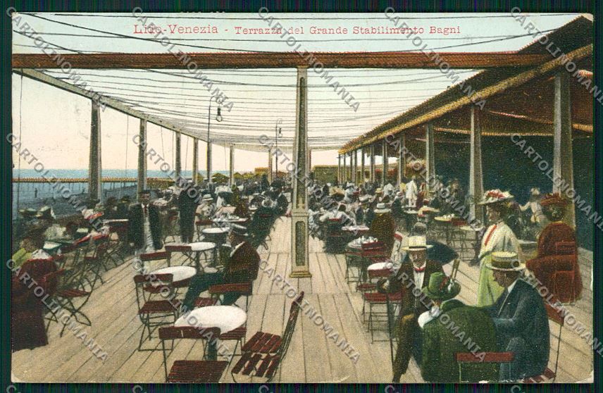 Venezia Lido cartolina QK2776 – fronte