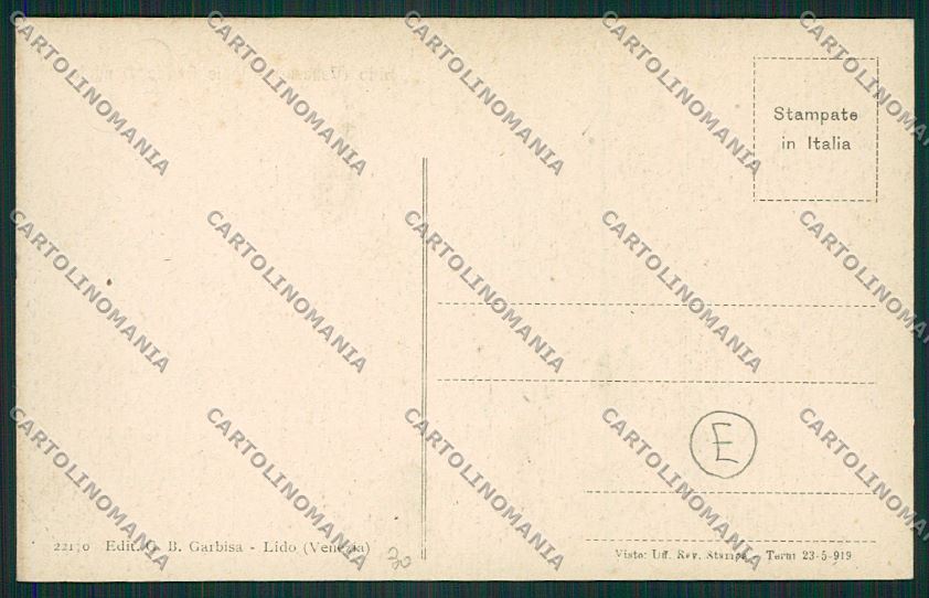 Venezia Lido cartolina QK2778 – retro