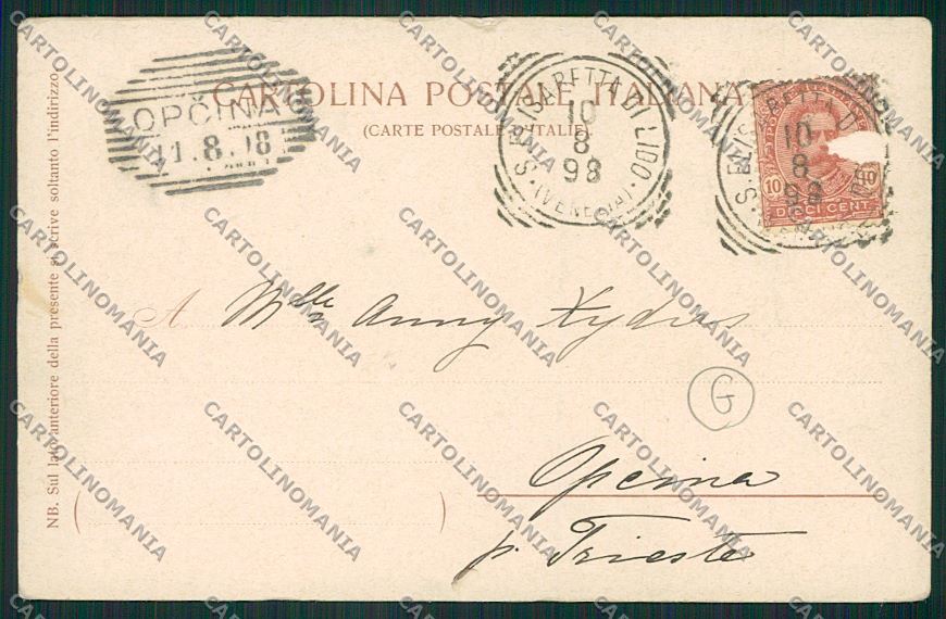 Venezia Lido Saluti da cartolina QK2806 – retro