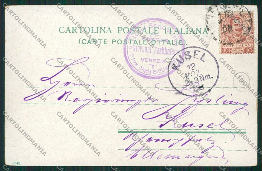 Venezia Lido cartolina QK2813 – retro